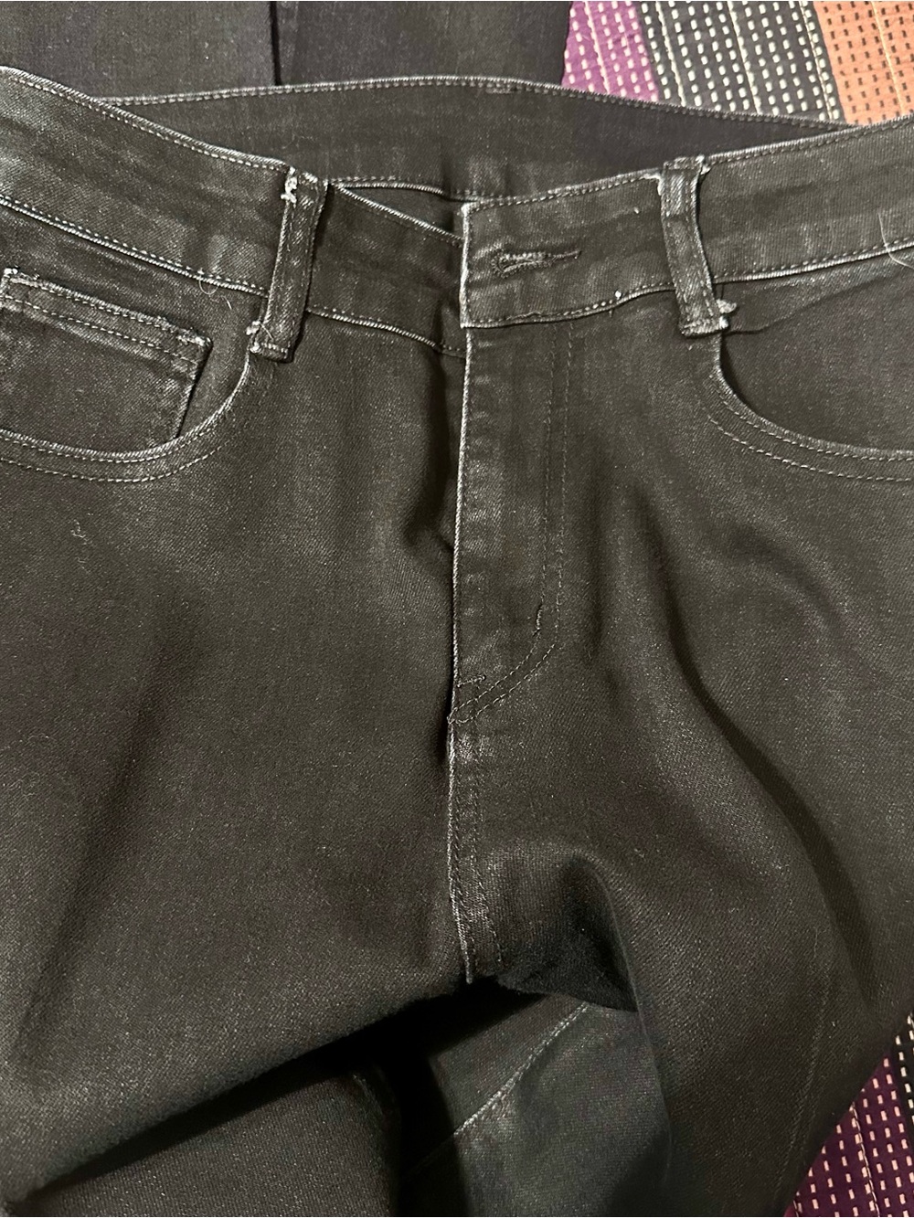Ladies, Rodeo Queen/Western Black Flared Leg Black Jeans NWOT
